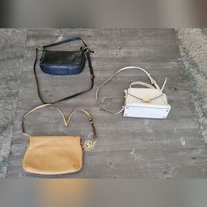 Michael Kors And Fossil Bundle Of Flawed Crossbody *Final Price *